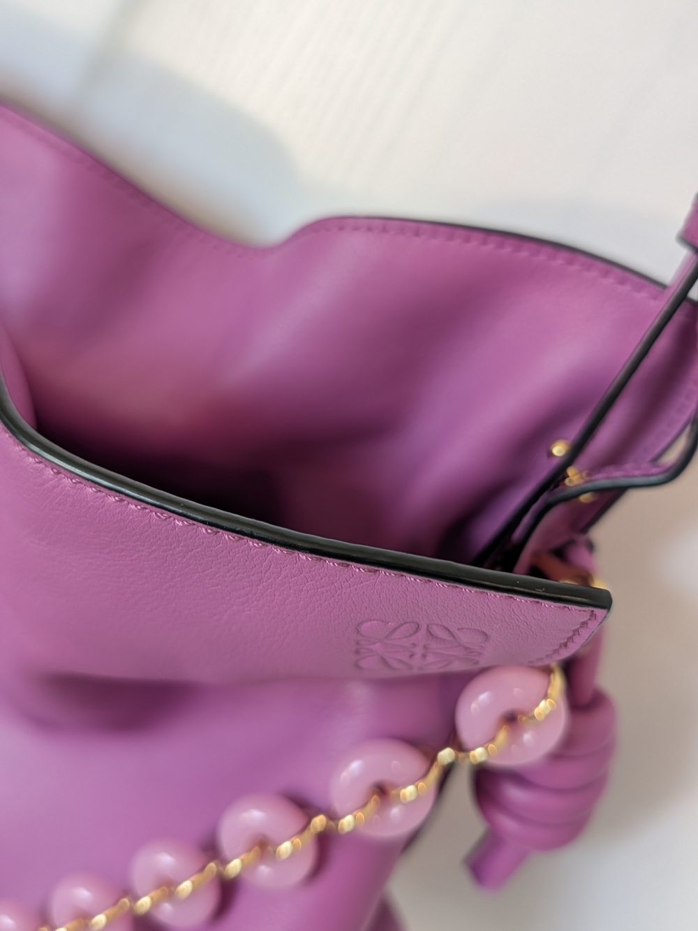 Loewe Pink Flamenco Medium Shoulder Bag - Picture 4 of 15